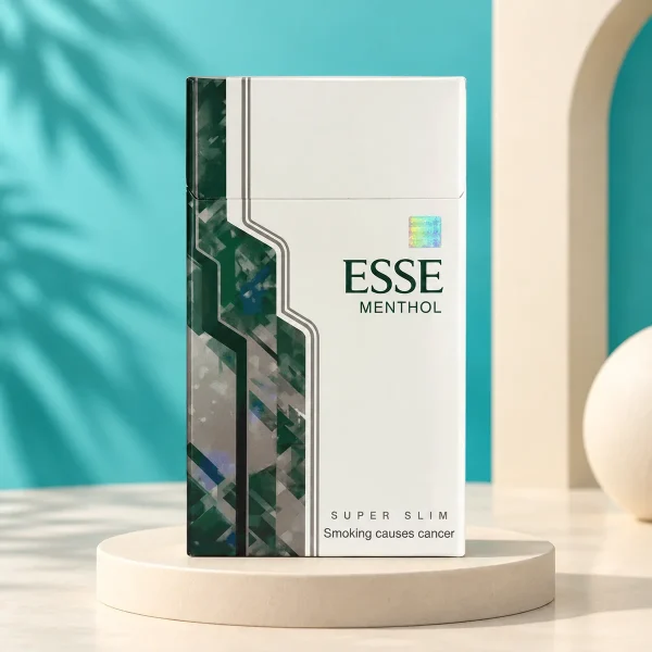 ESSE Menthol Super Slim 5mg - Premium Korean Slim Cigarettes (1 Carton)